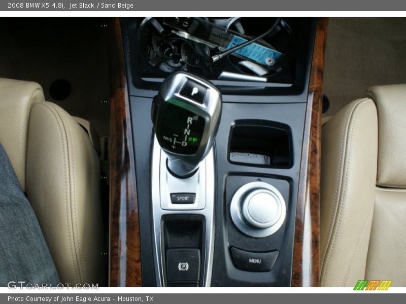 Jet Black / Sand Beige 2008 BMW X5 4.8i