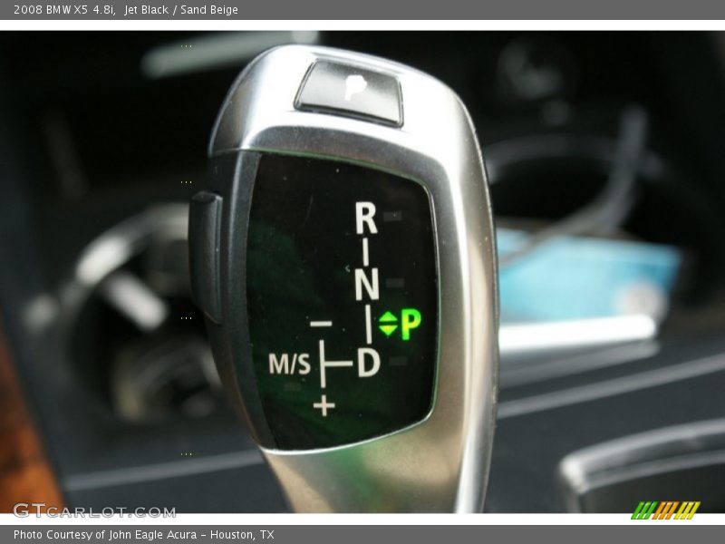 Jet Black / Sand Beige 2008 BMW X5 4.8i
