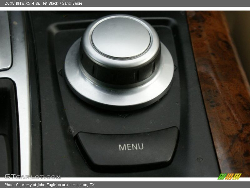 Jet Black / Sand Beige 2008 BMW X5 4.8i