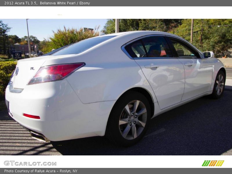 Bellanova White Pearl / Ebony 2012 Acura TL 3.5