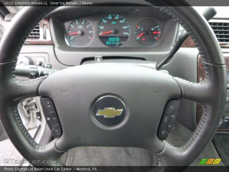 Silver Ice Metallic / Ebony 2012 Chevrolet Impala LS