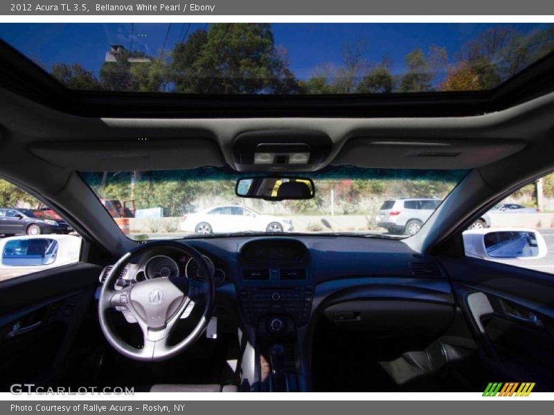 Bellanova White Pearl / Ebony 2012 Acura TL 3.5