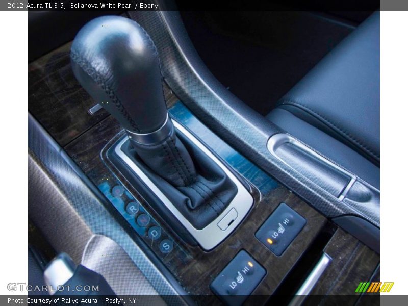 Bellanova White Pearl / Ebony 2012 Acura TL 3.5