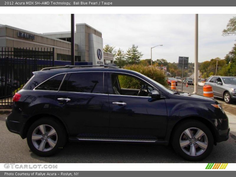 Bali Blue Pearl / Taupe 2012 Acura MDX SH-AWD Technology