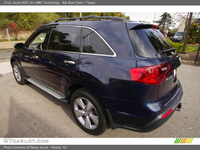 Bali Blue Pearl / Taupe 2012 Acura MDX SH-AWD Technology