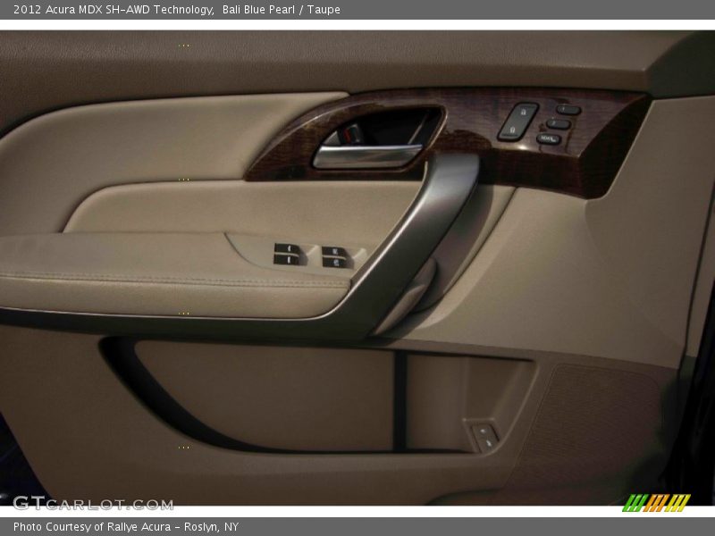 Bali Blue Pearl / Taupe 2012 Acura MDX SH-AWD Technology