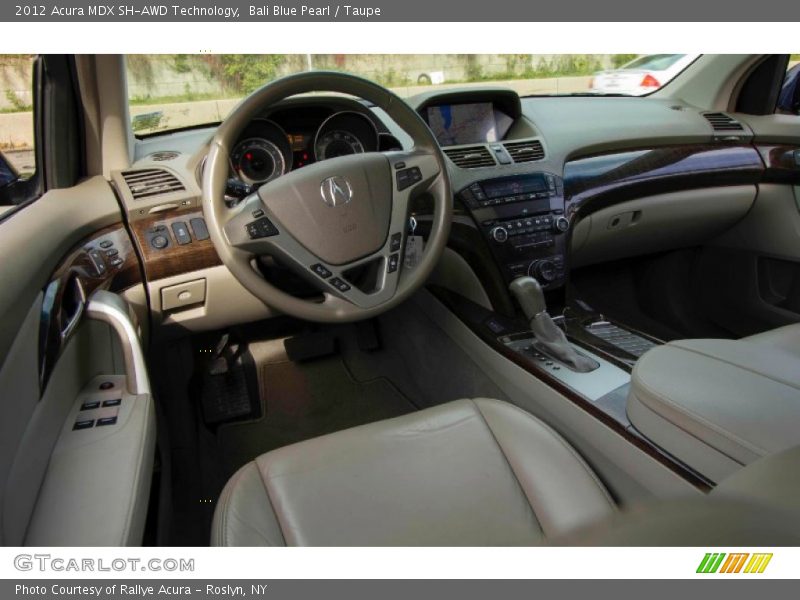 Bali Blue Pearl / Taupe 2012 Acura MDX SH-AWD Technology