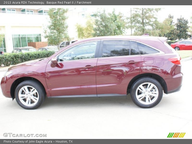 Basque Red Pearl II / Parchment 2013 Acura RDX Technology