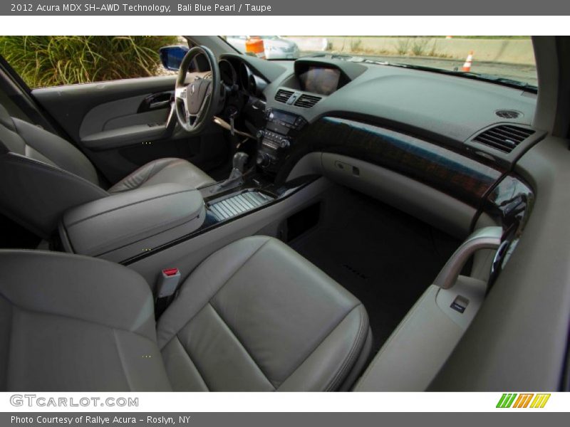 Bali Blue Pearl / Taupe 2012 Acura MDX SH-AWD Technology