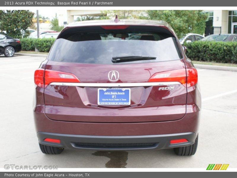 Basque Red Pearl II / Parchment 2013 Acura RDX Technology