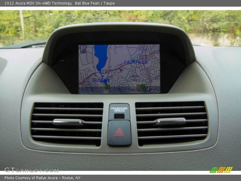 Bali Blue Pearl / Taupe 2012 Acura MDX SH-AWD Technology