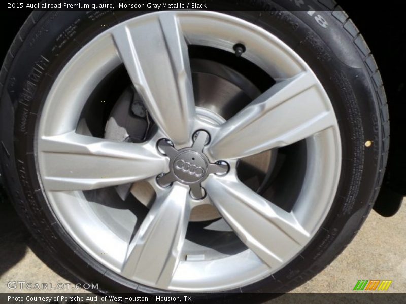 Monsoon Gray Metallic / Black 2015 Audi allroad Premium quattro
