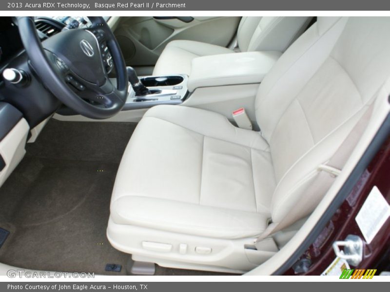 Basque Red Pearl II / Parchment 2013 Acura RDX Technology