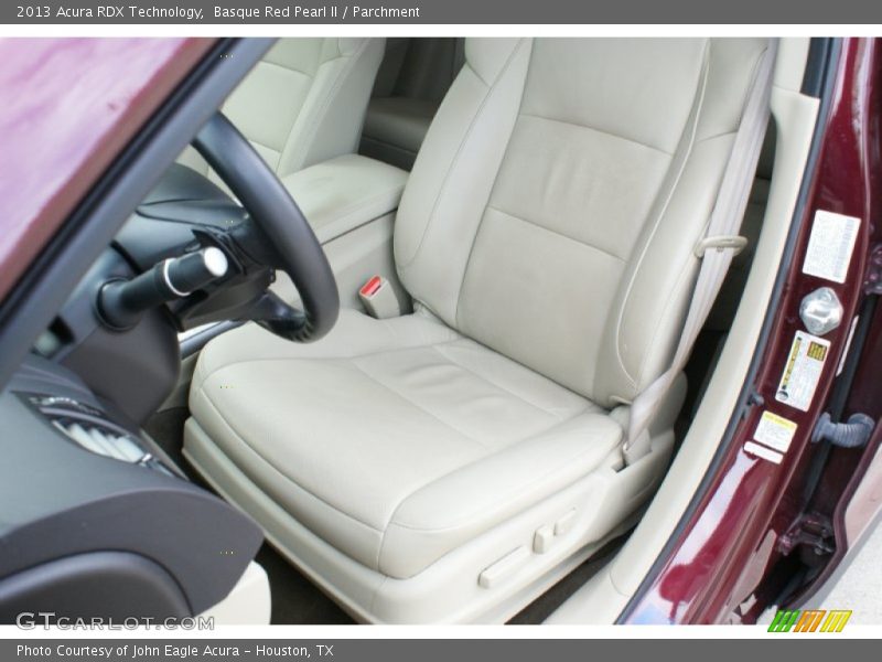 Basque Red Pearl II / Parchment 2013 Acura RDX Technology