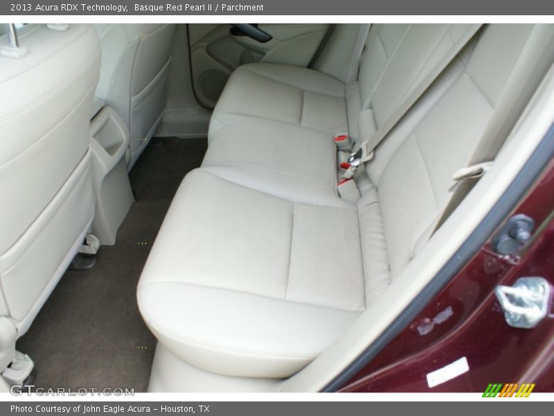 Basque Red Pearl II / Parchment 2013 Acura RDX Technology