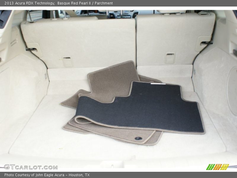 Basque Red Pearl II / Parchment 2013 Acura RDX Technology
