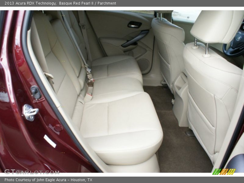 Basque Red Pearl II / Parchment 2013 Acura RDX Technology