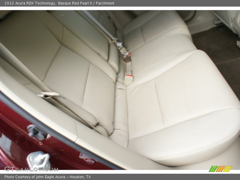 Basque Red Pearl II / Parchment 2013 Acura RDX Technology