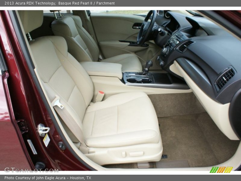 Basque Red Pearl II / Parchment 2013 Acura RDX Technology