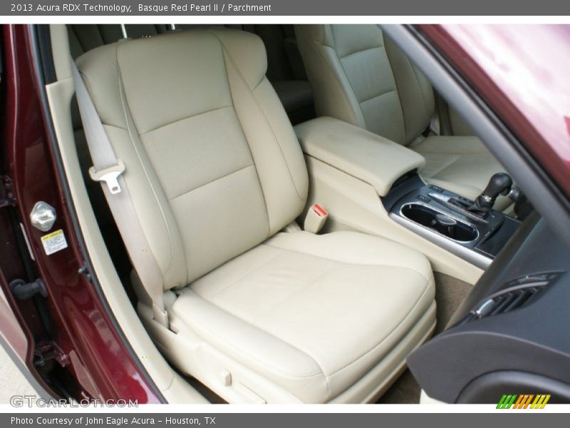 Basque Red Pearl II / Parchment 2013 Acura RDX Technology