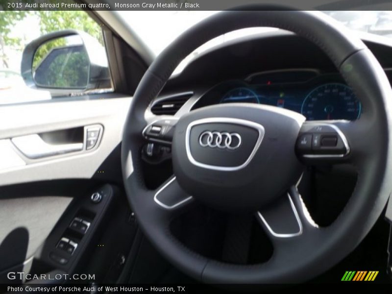 Monsoon Gray Metallic / Black 2015 Audi allroad Premium quattro