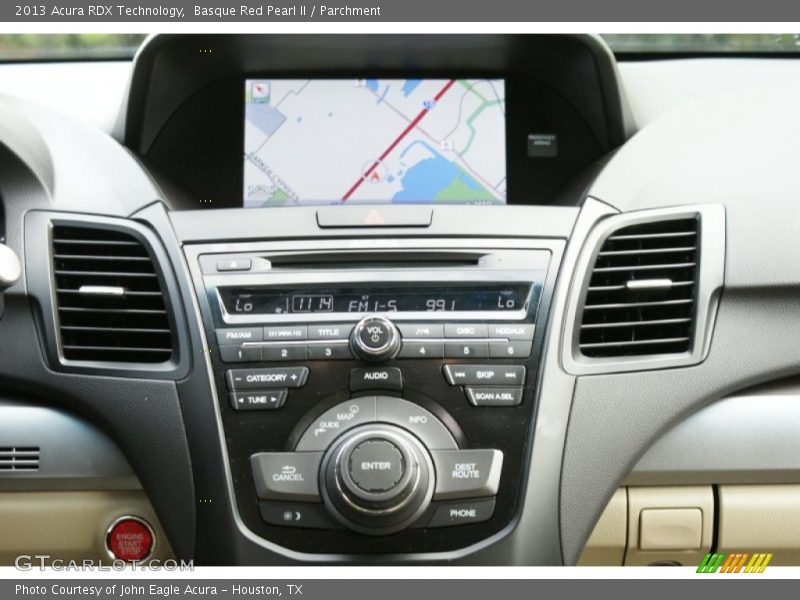 Basque Red Pearl II / Parchment 2013 Acura RDX Technology