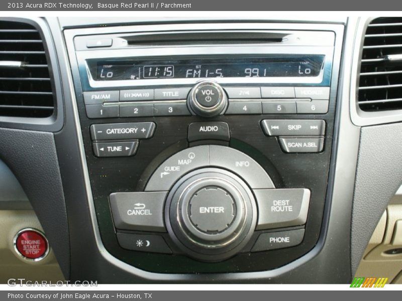 Basque Red Pearl II / Parchment 2013 Acura RDX Technology