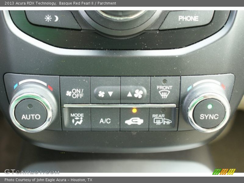 Basque Red Pearl II / Parchment 2013 Acura RDX Technology