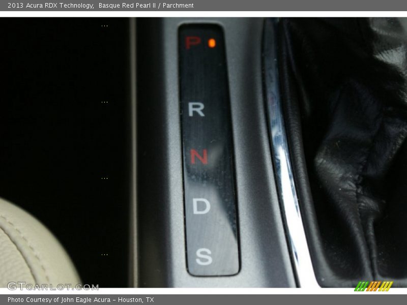 Basque Red Pearl II / Parchment 2013 Acura RDX Technology