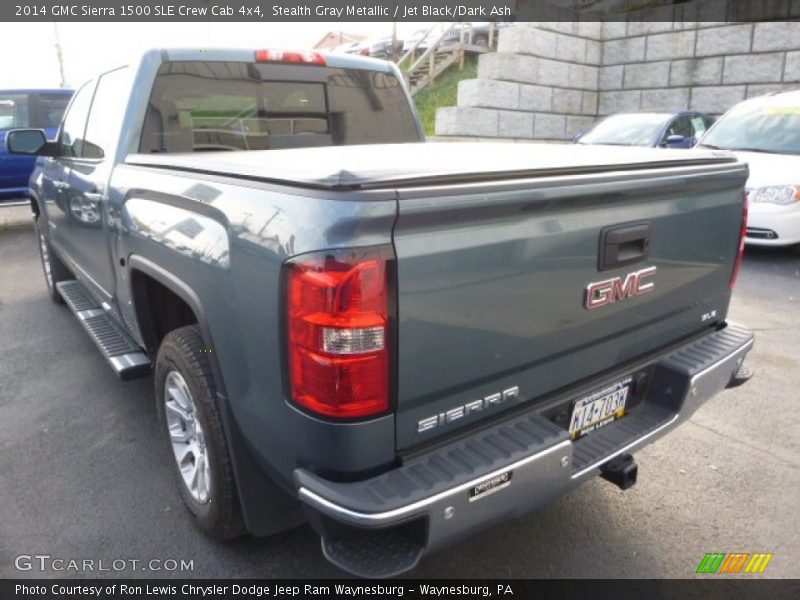 Stealth Gray Metallic / Jet Black/Dark Ash 2014 GMC Sierra 1500 SLE Crew Cab 4x4