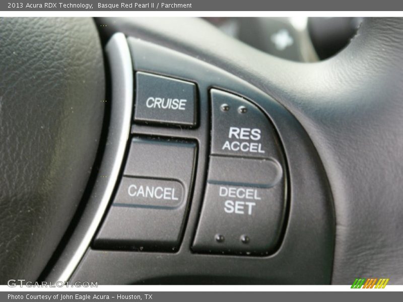 Basque Red Pearl II / Parchment 2013 Acura RDX Technology