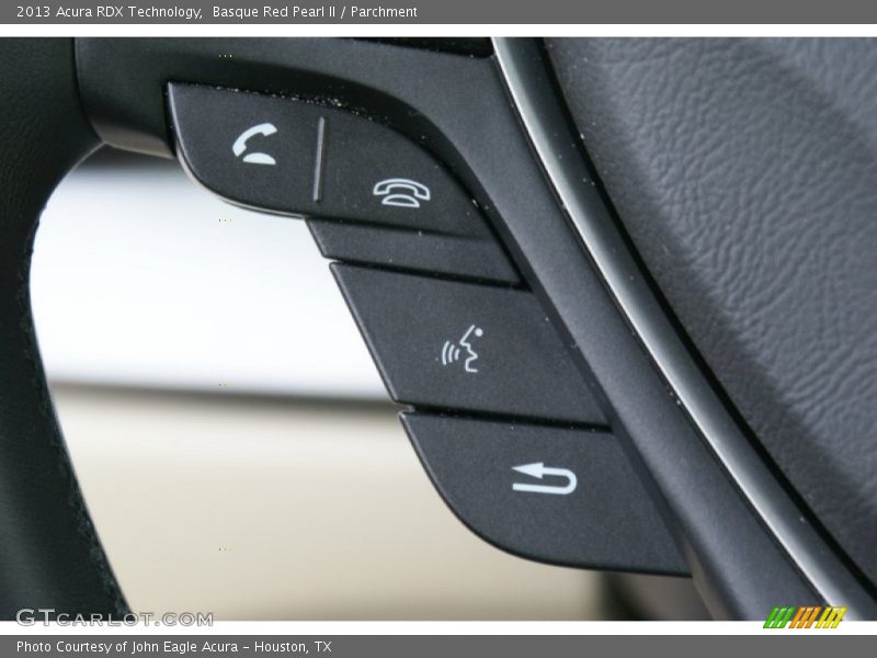 Basque Red Pearl II / Parchment 2013 Acura RDX Technology