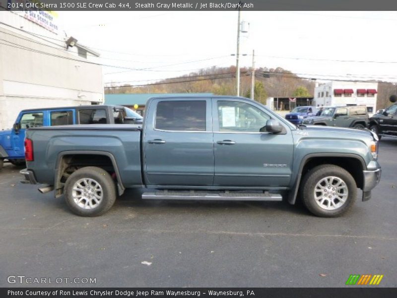 Stealth Gray Metallic / Jet Black/Dark Ash 2014 GMC Sierra 1500 SLE Crew Cab 4x4