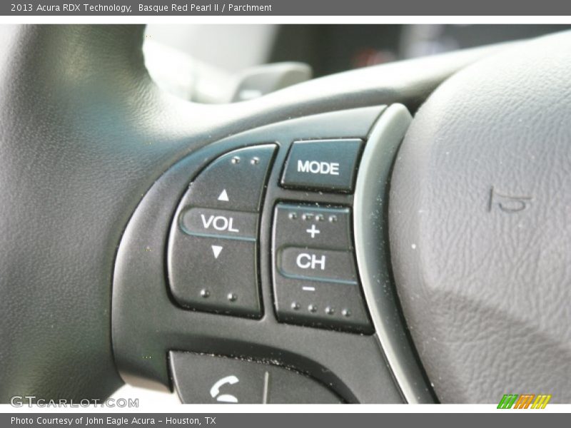 Basque Red Pearl II / Parchment 2013 Acura RDX Technology