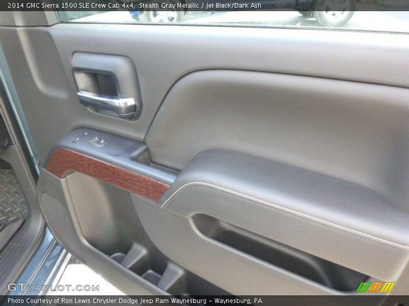 Stealth Gray Metallic / Jet Black/Dark Ash 2014 GMC Sierra 1500 SLE Crew Cab 4x4