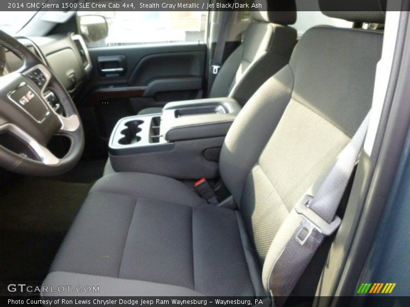 Stealth Gray Metallic / Jet Black/Dark Ash 2014 GMC Sierra 1500 SLE Crew Cab 4x4
