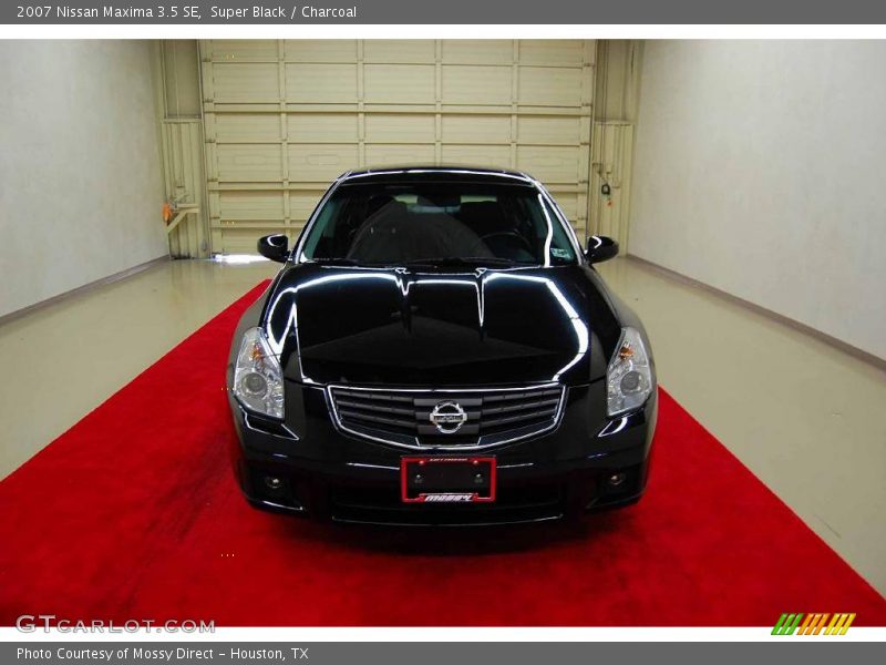 Super Black / Charcoal 2007 Nissan Maxima 3.5 SE