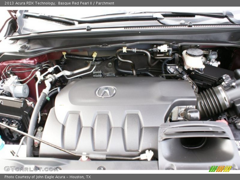 Basque Red Pearl II / Parchment 2013 Acura RDX Technology