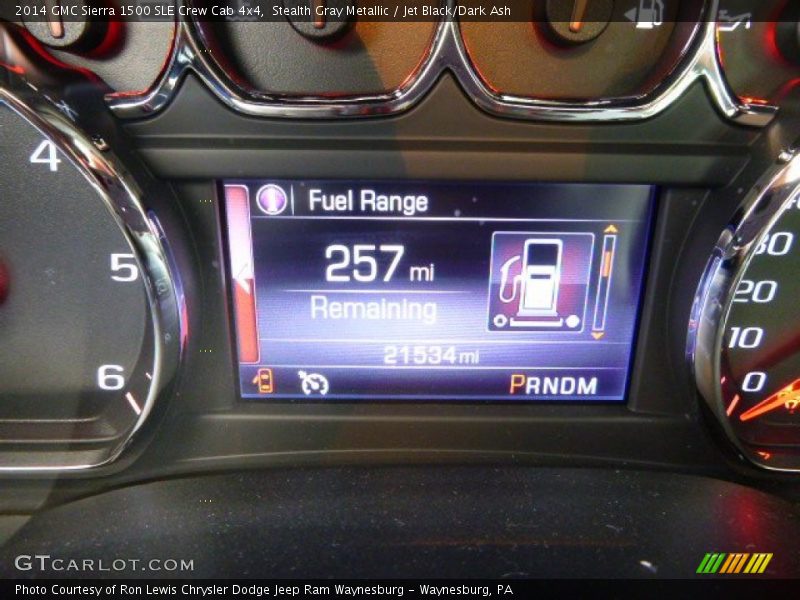 Stealth Gray Metallic / Jet Black/Dark Ash 2014 GMC Sierra 1500 SLE Crew Cab 4x4