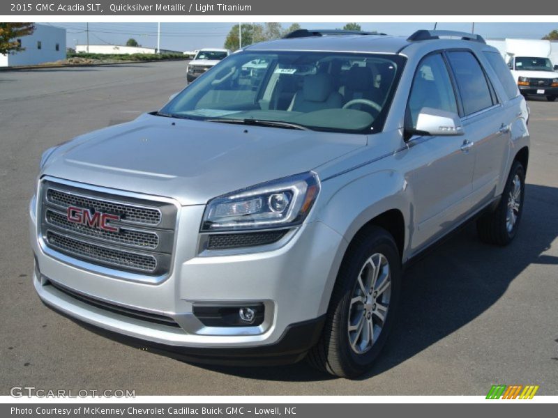 Quicksilver Metallic / Light Titanium 2015 GMC Acadia SLT