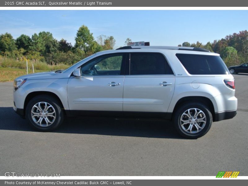 Quicksilver Metallic / Light Titanium 2015 GMC Acadia SLT