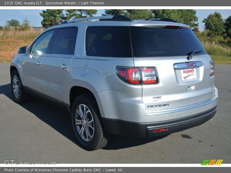 Quicksilver Metallic / Light Titanium 2015 GMC Acadia SLT