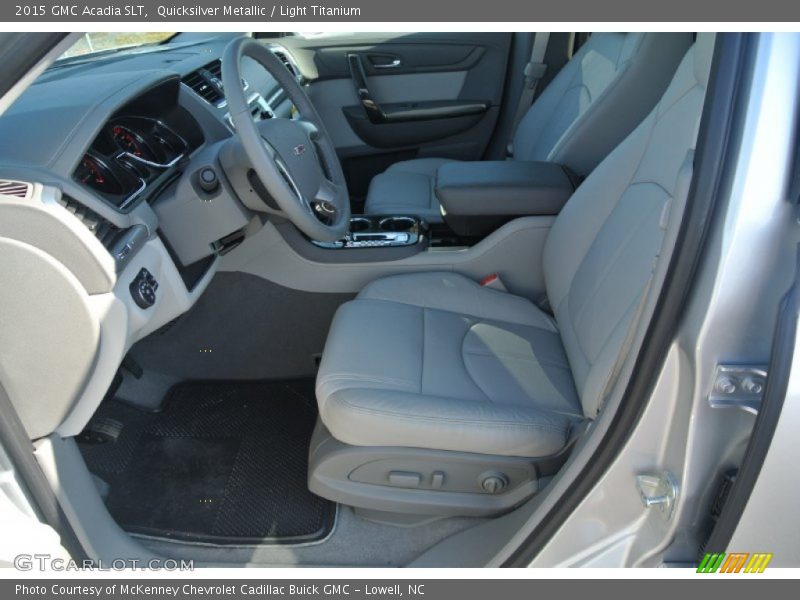 Quicksilver Metallic / Light Titanium 2015 GMC Acadia SLT