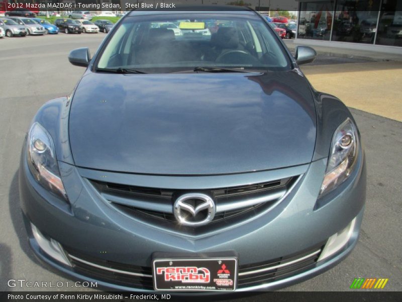 Steel Blue / Black 2012 Mazda MAZDA6 i Touring Sedan