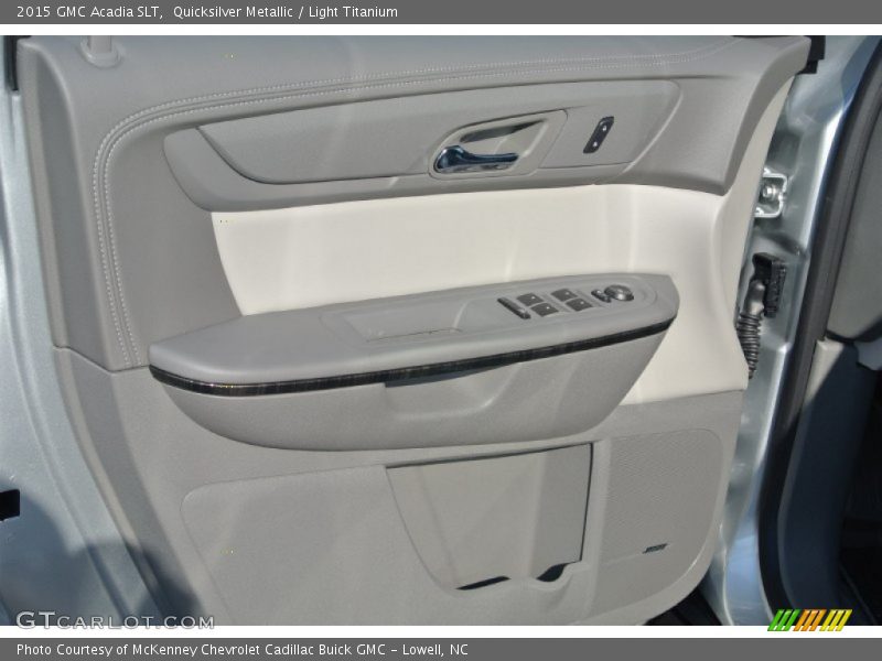 Quicksilver Metallic / Light Titanium 2015 GMC Acadia SLT