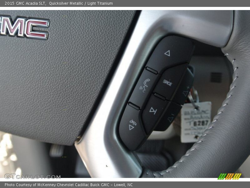 Quicksilver Metallic / Light Titanium 2015 GMC Acadia SLT