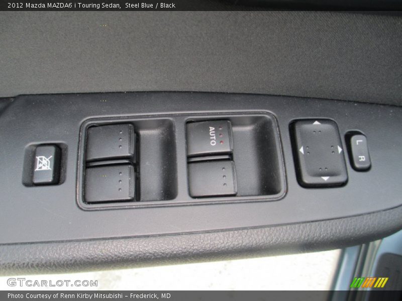Steel Blue / Black 2012 Mazda MAZDA6 i Touring Sedan
