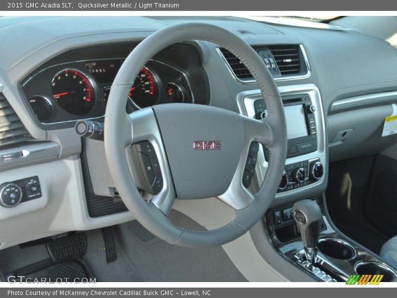 Quicksilver Metallic / Light Titanium 2015 GMC Acadia SLT