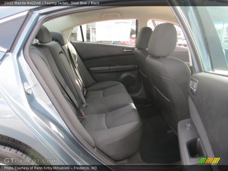 Steel Blue / Black 2012 Mazda MAZDA6 i Touring Sedan