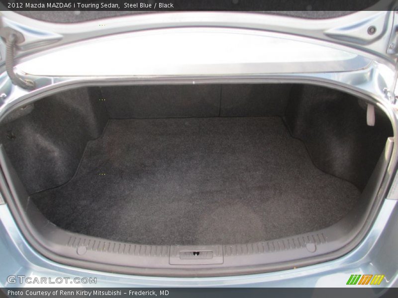 Steel Blue / Black 2012 Mazda MAZDA6 i Touring Sedan